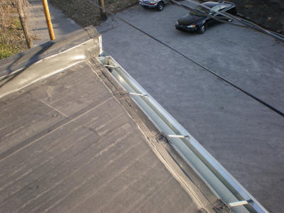 Tapered Gutter - Top View